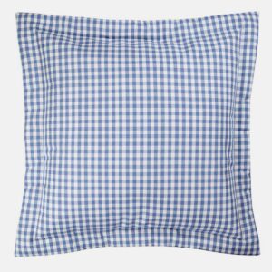 Virginia Blue Check European Sham by Thomasville at Home