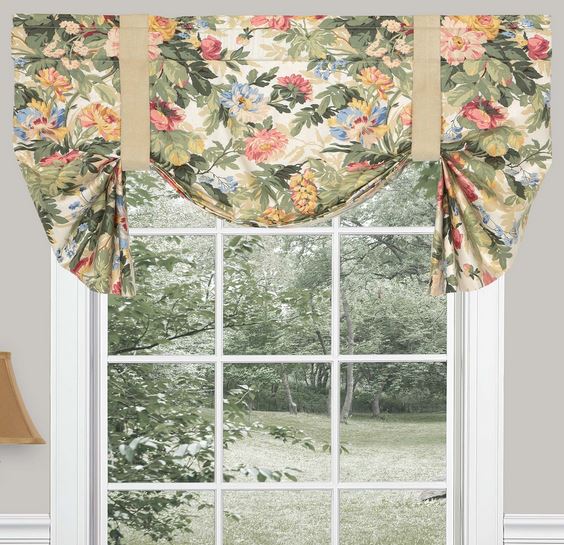 Virginia Tie-Up Valance by Thomasville at Home